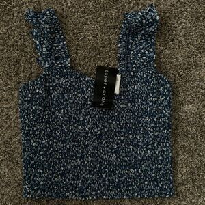 NWT Paper Crane Smocked Top